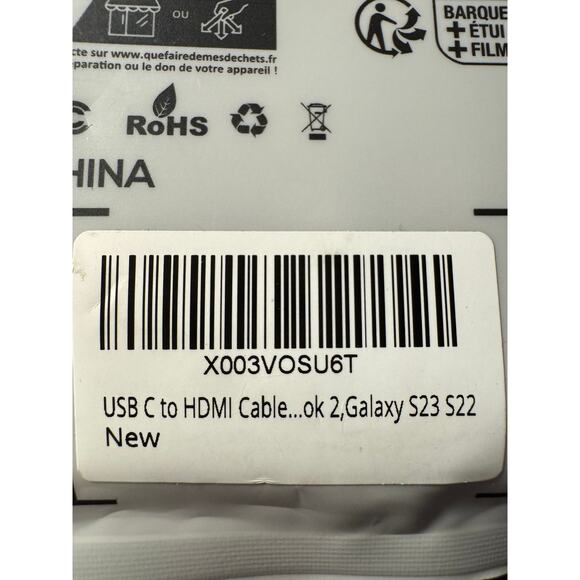 eVatmaster X003VOSU6T USB C to HDMI Cable High-Quality Digital Life - Picture 4 of 4